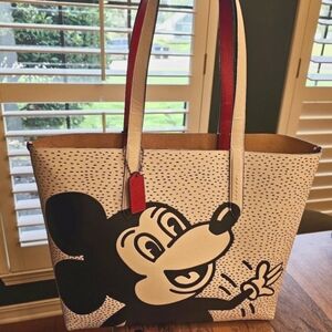 Coach x Keith Haring Disney Highline Tote Purse